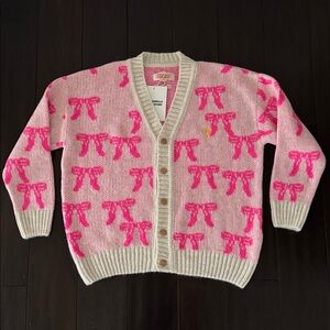 NWT The Animals Observatory Girls Cardigan Sweater